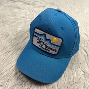 Patagonia Men's OS Blue Great Pacific Works Snap Back Hat Cap